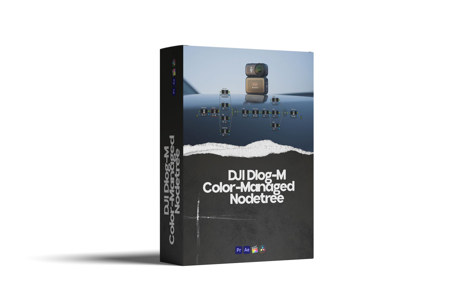 DJI D-Log M Color-Managed Nodetree