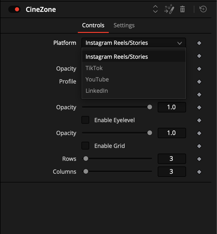 CineZone – Safe-Zone Overlay für Social Media
