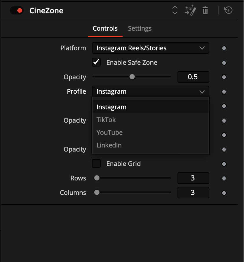 CineZone – Safe-Zone Overlay für Social Media