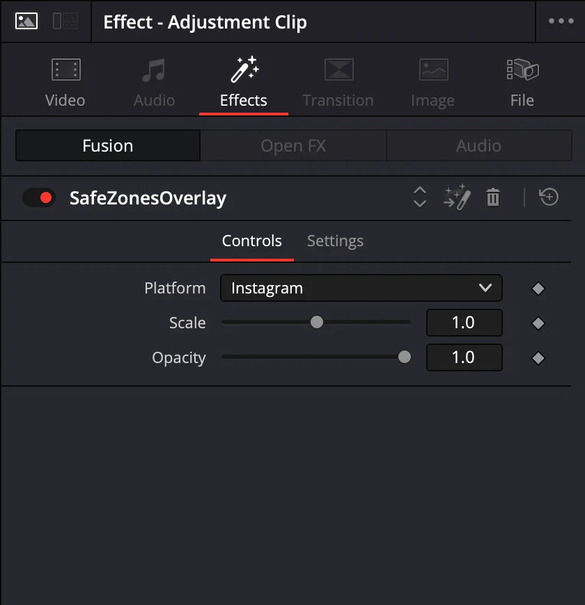 Safe Zones Overlay Plugin