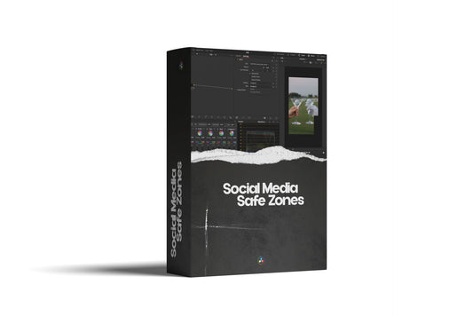 Social Media Safe Zone Overlay DCTL